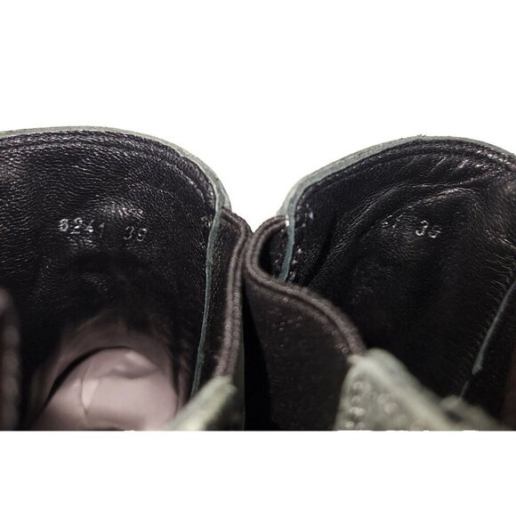 John Richmond Leather Chelsea Boots Size 39 US 9 Womens Blue $595 - Picture 9 of 10